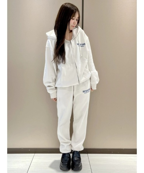 GAP（ギャップ）の「ヴィンテージソフト デニム GAPロゴ ジョガーパンツ（スウェットパンツ・メンズ・ホワイト系その他/ベージュ/ネイビー/カーキ・XS/S/M/L/XL）」の12枚目の写真