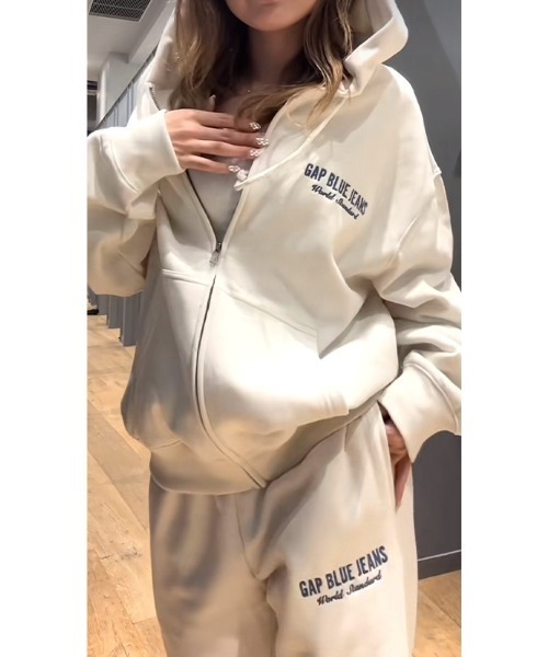 GAP（ギャップ）の「ヴィンテージソフト デニム GAPロゴ ジョガーパンツ（スウェットパンツ・メンズ・ホワイト系その他/ベージュ/ネイビー/カーキ・XS/S/M/L/XL）」の14枚目の写真