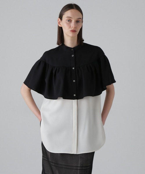 セール】ケープブラウス（シャツ/ブラウス）｜ADORE（アドーア）の  