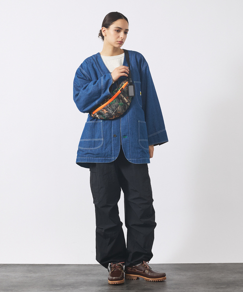 WEEKEND(ER)(ウィークエンダー)の「【WEEKEND(ER)/ウィークエンダー】QUILTED FUNNYPACK /ボディバッグ/アウトドア【WEB限定】(ボストンバッグ・メンズ・ブラウン系その他/ベージュ系その他/ブラック/ブルー・フリー)」の16枚目の写真