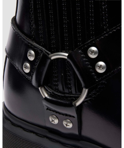 Dr. Martens(ドクターマーチン)の「Dr. Martens/ドクターマーチン 2976 HARNESS チェルシー ブーツ 41387001(ブーツ・メンズ・ブラック・UK6/UK5/UK4/UK3/UK11/UK10/UK9/UK8/UK7)」の4枚目の写真