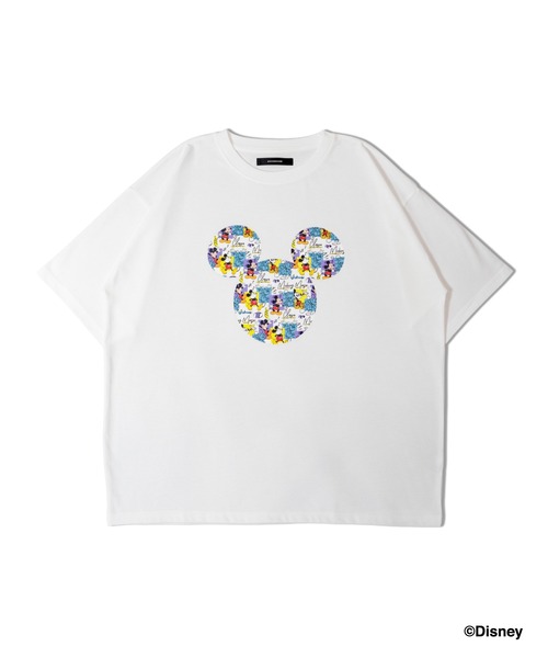 ミッキーTシャツ ホワイト N.HOOLYWOOD - Disney Mickey T-SH (WHITE) / ミッキー Tシャツ