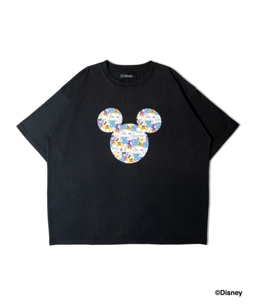 deuxieme classe mickey Tシャツ Mickey ｱﾒｺﾐﾌﾟﾘﾝﾄTｼｬﾂ（Tシャツ/カットソー）｜MICKEY MOUSE