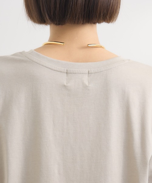 KATHARINE ROSS(キャサリンロス)の「【PILLINI/ピリーニ】【COOL/洗濯機洗い可】USAコットン Merveille.Tシャツ(Tシャツ/カットソー・レディース・ミント/グレイッシュベージュ・MEDIUM)」の20枚目の写真