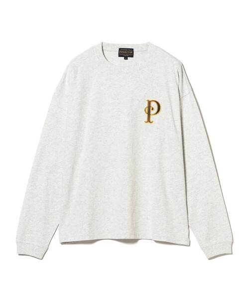 PENDLETON（ペンドルトン）の「【別注】PENDLETON / ワッペン ロングスリーブ Tシャツ（Tシャツ/カットソー・メンズ・ブラック系その他4/ホワイト系その他7・S/XL/L/M）」の3枚目の写真