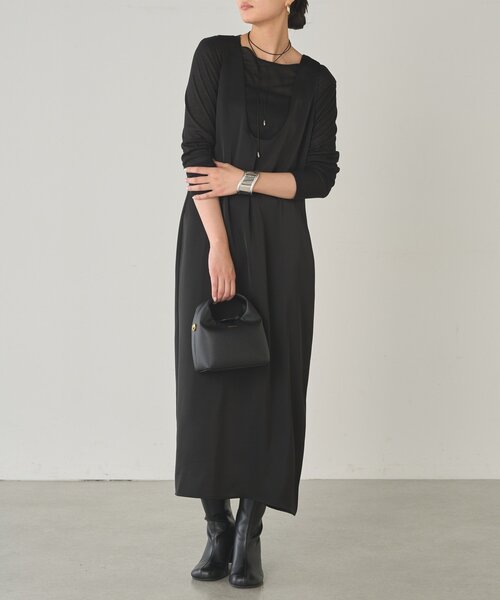 LOUNGEDRESS（ラウンジドレス）の「サテンタンクワンピース