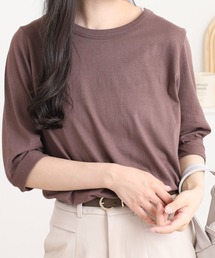 USAコットン7分袖Tシャツ