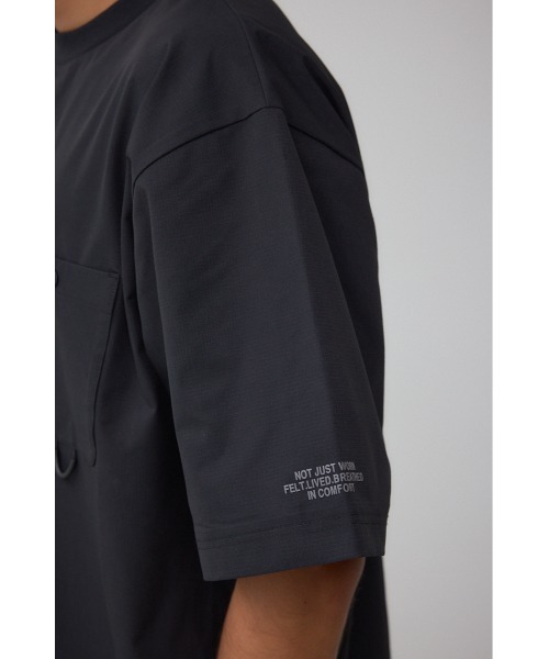 AZUL by moussy（アズールバイマウジー）の「ポケットデザイン布帛セットアップ（Tシャツ/カットソー・メンズ・グレー/ブラック/ダークネイビー・MEDIUM/LARGE）」の11枚目の写真