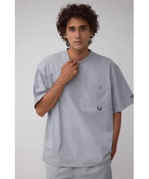 AZUL by moussy（アズールバイマウジー）の「ポケットデザイン布帛セットアップ（Tシャツ/カットソー・メンズ・グレー/ブラック/ダークネイビー・MEDIUM/LARGE）」の22枚目の写真