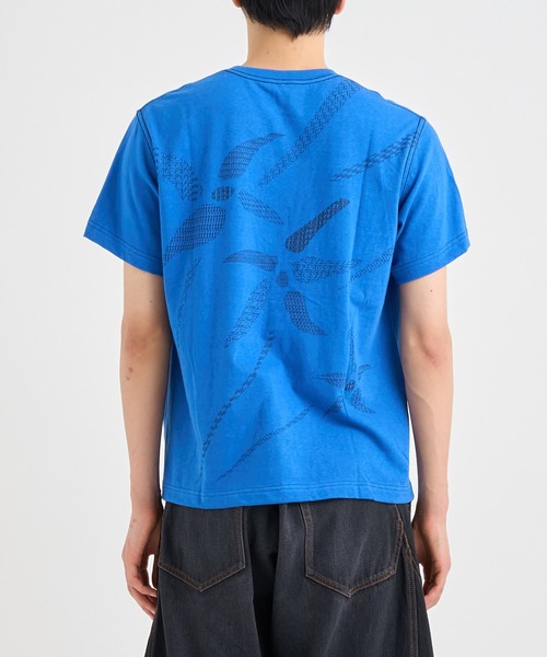 KHOKI(コッキ)の「【KHOKI / コッキ】Printed T-shirt(Tシャツ/カットソー・メンズ・ブルー/ブラック/ホワイト・2/4/3)」の21枚目の写真