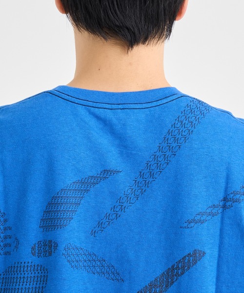 KHOKI(コッキ)の「【KHOKI / コッキ】Printed T-shirt(Tシャツ/カットソー・メンズ・ブルー/ブラック/ホワイト・2/4/3)」の11枚目の写真