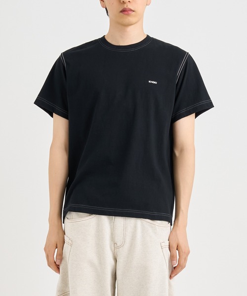 KHOKI(コッキ)の「【KHOKI / コッキ】Printed T-shirt(Tシャツ/カットソー・メンズ・ブルー/ブラック/ホワイト・2/4/3)」の16枚目の写真