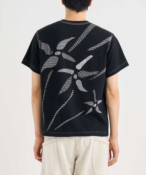KHOKI(コッキ)の「【KHOKI / コッキ】Printed T-shirt(Tシャツ/カットソー・メンズ・ブルー/ブラック/ホワイト・2/4/3)」の6枚目の写真