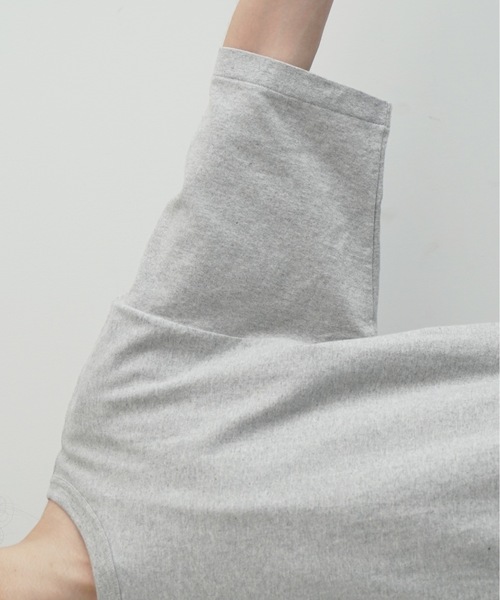 FilMelange（フィルメランジェ）の「Fil Melange Reed/リード（Tシャツ/カットソー・メンズ・グレー・3/5/4）」の3枚目の写真