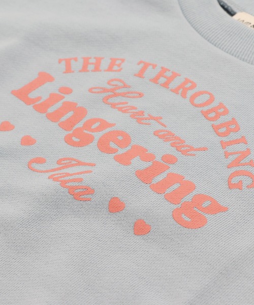 JAM & LINK（ジャムアンドリンク）の「袖フリル 裏毛トレーナー（スウェット・キッズ・ピンク/オートミール/サックスブルー/ライトイエロー・130/120/110/100/160/150/140）」の14枚目の写真