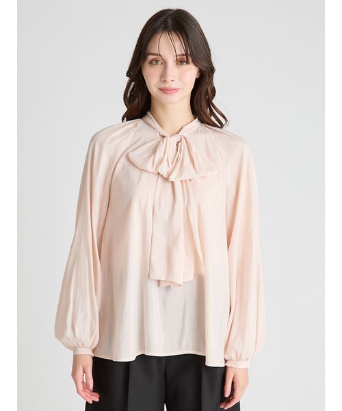 セール】ビッグリボンシアーブラウス（シャツ/ブラウス）｜CELFORD