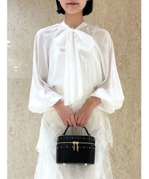 CELFORD | ビッグリボンシアーブラウス(シャツ/ブラウス)