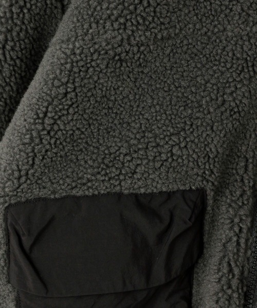 LOWRYS FARM（ローリーズファーム）の「エアサーマルボアブルゾン　491287（ブルゾン・キッズ・アイボリー/チャコールグレー/ブラウン・110cm/120cm/130cm/140cm/150cm）」の19枚目の写真