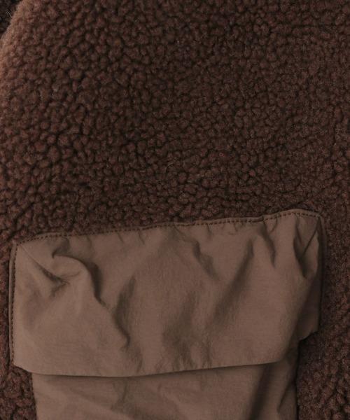 LOWRYS FARM（ローリーズファーム）の「エアサーマルボアブルゾン　491287（ブルゾン・キッズ・アイボリー/チャコールグレー/ブラウン・110cm/120cm/130cm/140cm/150cm）」の21枚目の写真