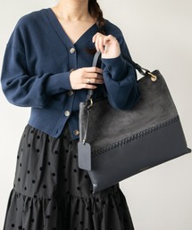 CHRISTIAN VILLA | 【CHRISTIAN VILLA】コンビネーションレザートートバッグ(Q56379)(トートバッグ)