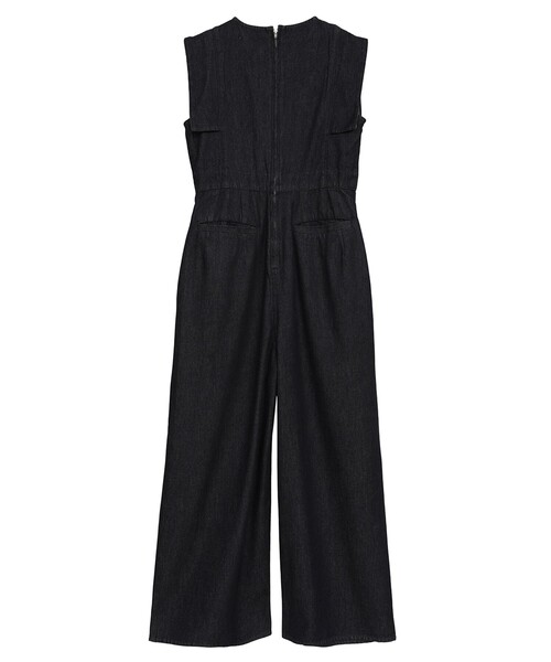 CLANE/クラネ】SQUARE SLEEVE DENIM ALL IN ONE/スクエア