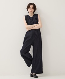 CLANE(Nl)́yCLANE/NlzSQUARE SLEEVE DENIM ALL IN ONE/XNGAX[ufjI[C/H(Ȃ/I[C)