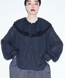 Libra Cue | Kanoco×Libra Cue レースケープカラーブラウス(シャツ/ブラウス)