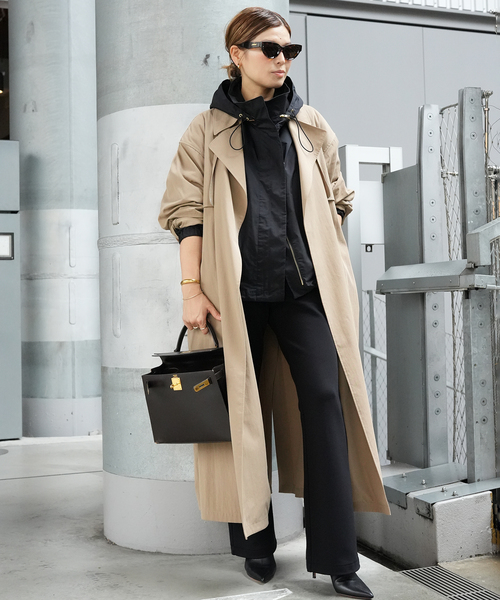 2025未使用タグ付ドゥーズィエムクラス Essential コート トレンチ Essential トレンチコート（トレンチコート）｜ESSENTIAL