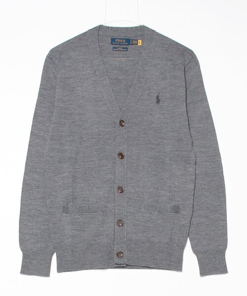 ポロ ラルフローレン スリム フィット ウォッシャブル ウール カーディガン L POLO RALPH LAUREN カーディガン スリム フィット