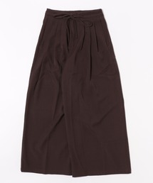 3 tuck belted wide pants /3タックベルト付きワイドパンツ