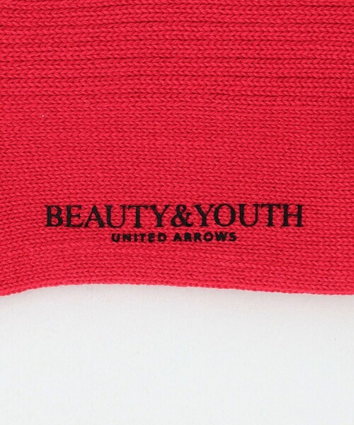 BEAUTY&YOUTH UNITED ARROWS（ビューティーアンドユースユナイテッドアローズ）の「カラー リブ ソックス（ソックス/靴下・レディース・ネイビー/オフホワイト/オリーブ/レッド・FREE）」の9枚目の写真