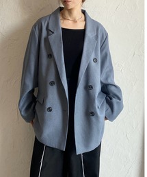She's Closet（シーズクローゼット）の「オーバーサイズ長袖ダブルテーラードジャケット（テーラードジャケット）」