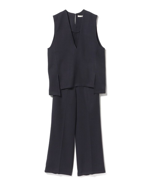 BEAMS HEART（ビームスハート）の「【セレモニー・ハレの日】ウール 調 ベスト セットアップ（ワンピース・レディース・グレー/ネイビー・FREE）」の15枚目の写真