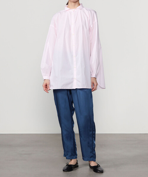 GALLEGO DESPORTES（ギャレゴデスポート）の「GALLEGO DESPORTES | レーヨン イージーパンツ WOMEN（その他パンツ・レディース・ネイビー/ブラウン・S）」の12枚目の写真