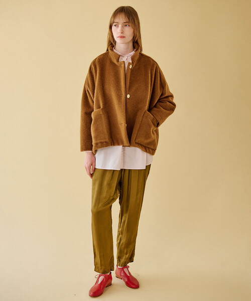 GALLEGO DESPORTES（ギャレゴデスポート）の「GALLEGO DESPORTES | レーヨン イージーパンツ WOMEN（その他パンツ・レディース・ネイビー/ブラウン・S）」の13枚目の写真