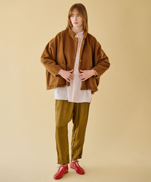 GALLEGO DESPORTES（ギャレゴデスポート）の「GALLEGO DESPORTES | レーヨン イージーパンツ WOMEN（その他パンツ・レディース・ネイビー/ブラウン・S）」の14枚目の写真