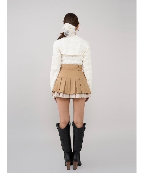 ケーブルアンサンブルニットトップス（ニット/セーター）｜Darich