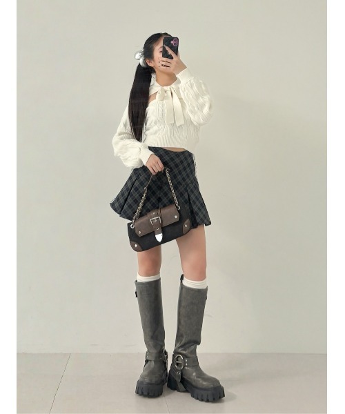 Darich ダーリッチ ケーブルアンサンブルニットトップス ケーブルアンサンブルニットトップス（ニット/セーター