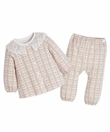 moimoln(モイモルン)の【セットアップ】クラシックフラワートップス&パンツ(ルームウェア/パジャマ)