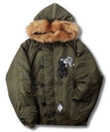 GALFY（ガルフィー）の「GALFY（ガルフィー） 犬2B "改"/ミリタリーフライトジャケット N2B メンズ レディース ユニセックス（ミリタリージャケット）」