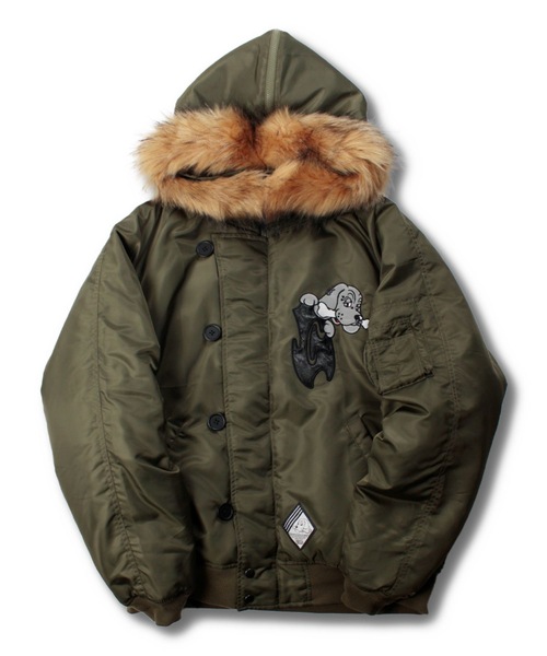 セール】GALFY（ガルフィー） 犬2B '改'/ミリタリーフライトジャケット