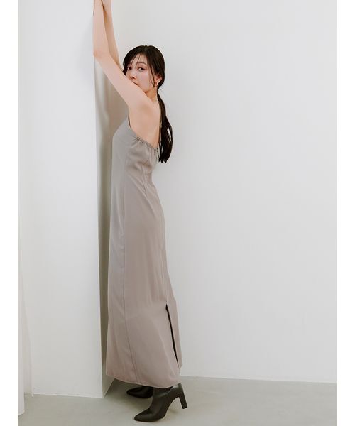 SNIDEL（スナイデル）の「カシュクールニットセットホルターワンピース（ワンピース・レディース・オフホワイト/グレー/ライトピンク・0/1）」の18枚目の写真