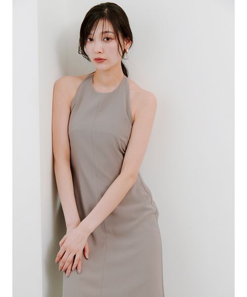 SNIDEL（スナイデル）の「カシュクールニットセットホルターワンピース（ワンピース・レディース・オフホワイト/グレー/ライトピンク・0/1）」の19枚目の写真