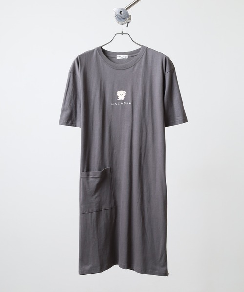 FUNALIVE(ファンアライブ)の「いしよわちゃん スーパーBIGTシャツ(Tシャツ/カットソー・メンズ・ライトグリーン/チャコール/ネイビー/オートミール/オフホワイト/ピンクベージュ・LL/L/M)」の11枚目の写真