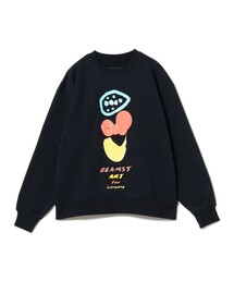 BEAMS T（ビームスティー）の「Mayumi Yamase ART FOR EVERYDAY CREW NECK（スウェット）」