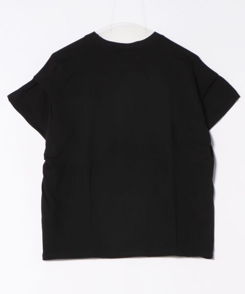 LUMIRA（アパレル）（ルミラ）の「肩タック半袖 Tシャツ ボーダーカットソー（Tシャツ/カットソー・レディース・ブラック/ホワイト×ネイビー/ブラック×ホワイト/ホワイト/ブラウン系その他/グレー×ホワイト・ONE SIZE）」の21枚目の写真