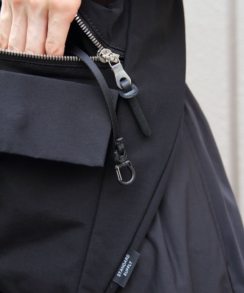STANDARD SUPPLY（スタンダードサプライ）の「STANDARD SUPPLY/スタンダードサプライ　アロングショルダー　ALONG SHOULDER 【SIMPLICITY】（ショルダーバッグ・レディース・ブラック/チャコールグレー/モカ・FREE）」の10枚目の写真