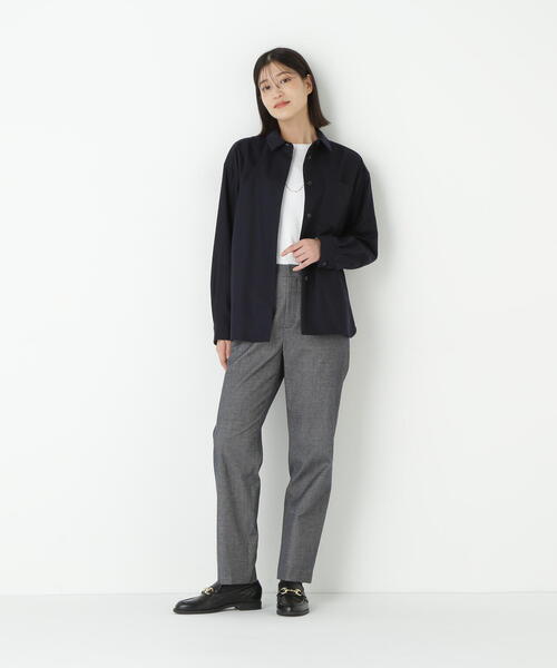 human woman(ヒューマンウーマン)の「◆ピケスエードスリムストレートパンツ(その他パンツ・レディース・ホワイト/ネイビー・SMALL/MEDIUM/LARGE)」の17枚目の写真