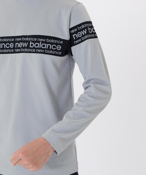 セール】【new balance golf】保形性 ストレッチ 長袖 モックネック