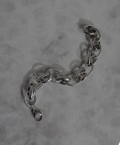 SBG（エスビー）の「インフルエンサー みずきち × SBG チャンキーチェーンブレスレット（ブレスレット・メンズ・シルバー・FREE）」の6枚目の写真